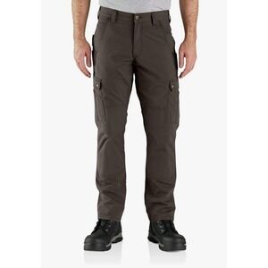 Carhartt BN3574 M Rugged Flex Canvas Relaxed Fit Cargo Work Pants 40x30 Navy NWT